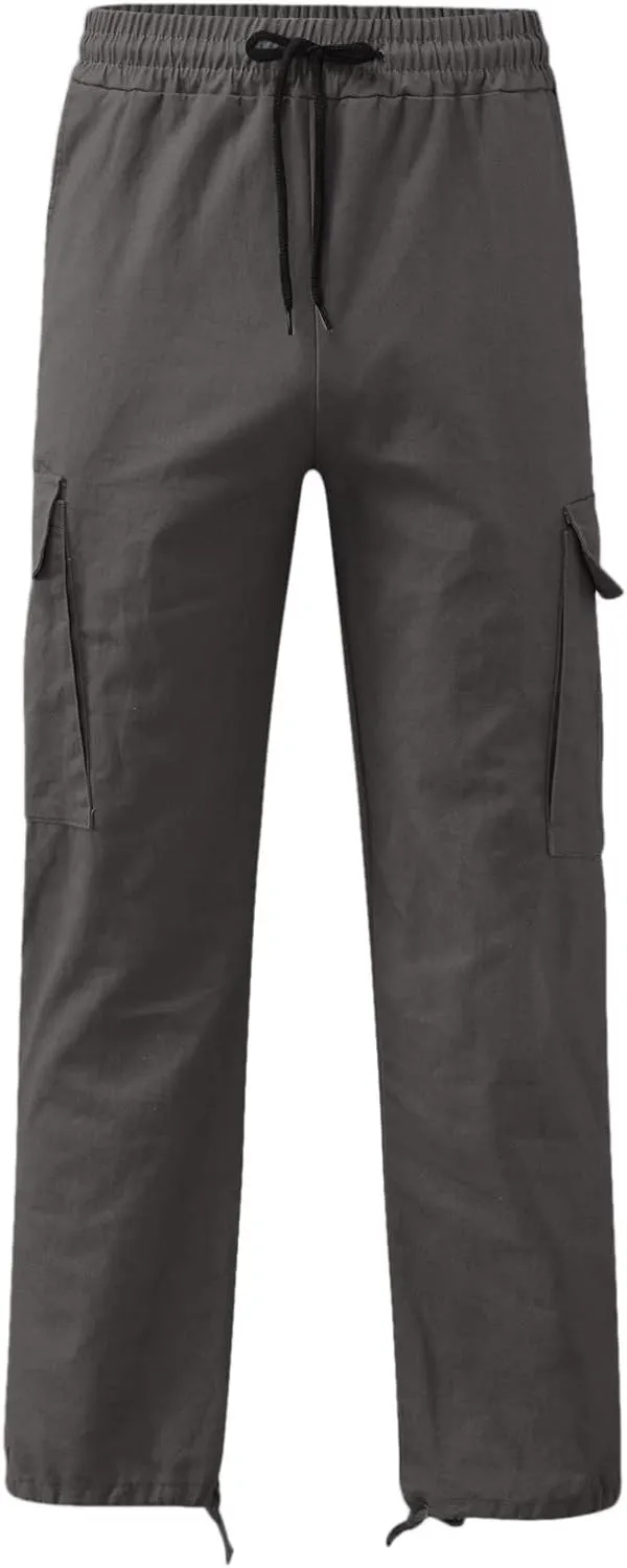 Cargo Pants for Men Baggy Mens Fashion Jogger Athletic Pants Casual Loose Fit Cargo Pants Straight Sweatpants