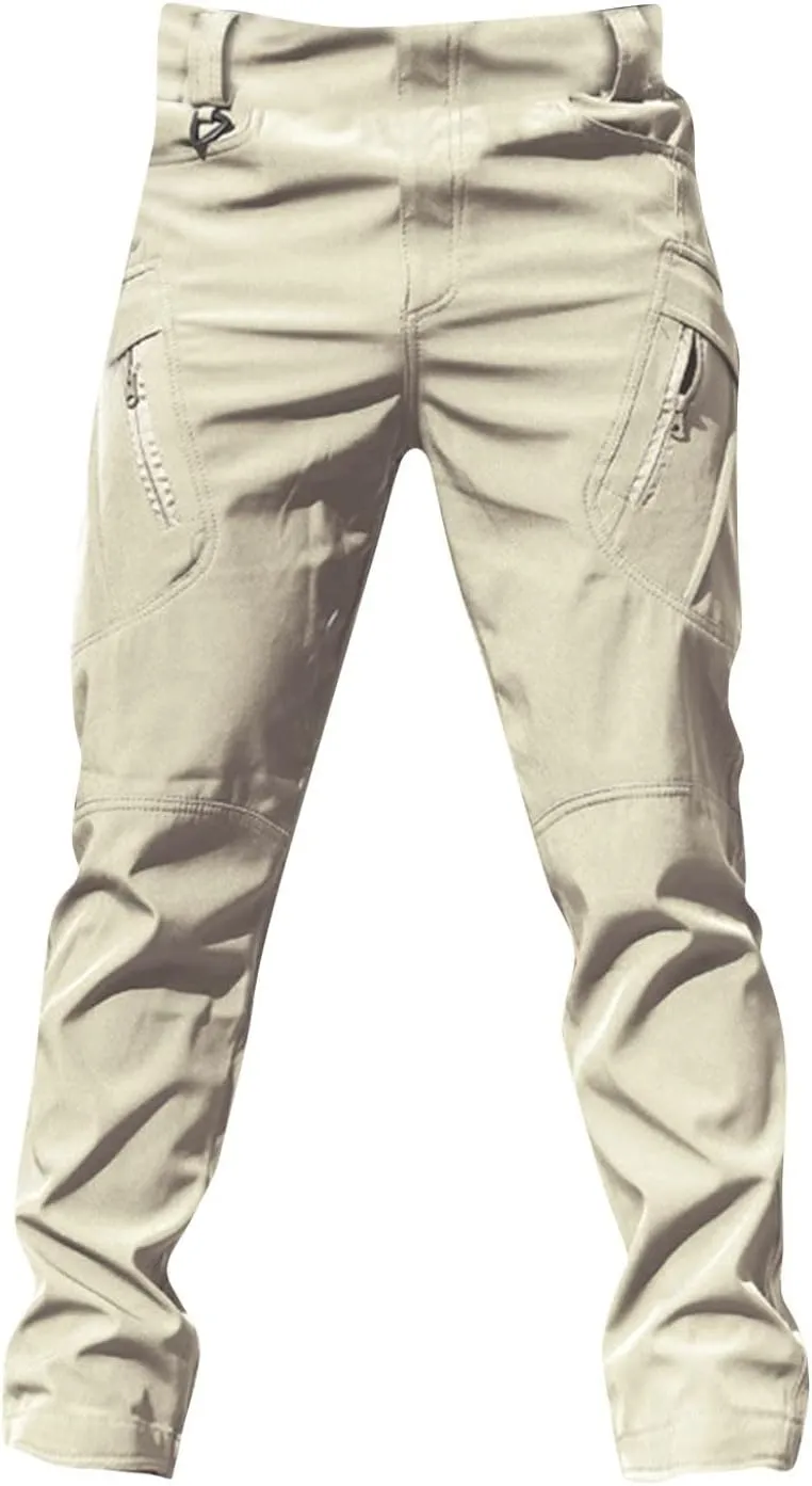 Cargo Pants for Men Baggy Ripstop Pants Match Mens Wild Cargo Pants Multi Pockets Work Stretchy Hiking Pants