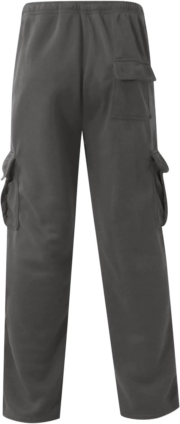 Cargo Pants for Men,Outdoor Hiking Tactical Pants Stretch Drawstring Casual Joggers Sweatpants with Multi Pockets