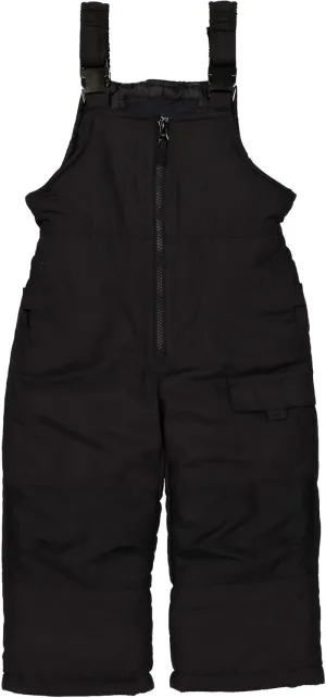 LONDON FOG Toddler Girls Heavyweight Snow Bib Overall Snowpants Black 3T