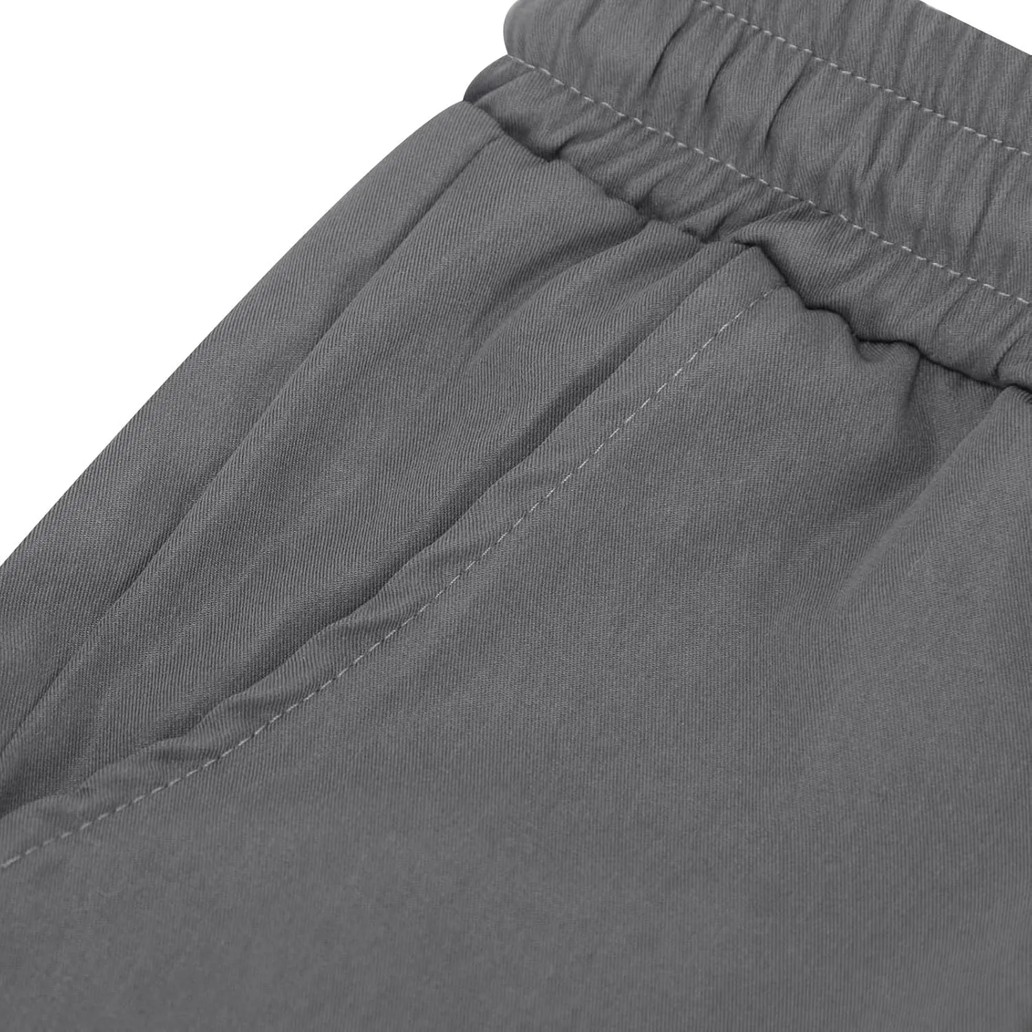 Mens Casual Cargo Shorts Summer Baggy Twill Shorts Outdoor Workout Short Elastic Waist Shorts Drawstring Work Shorts