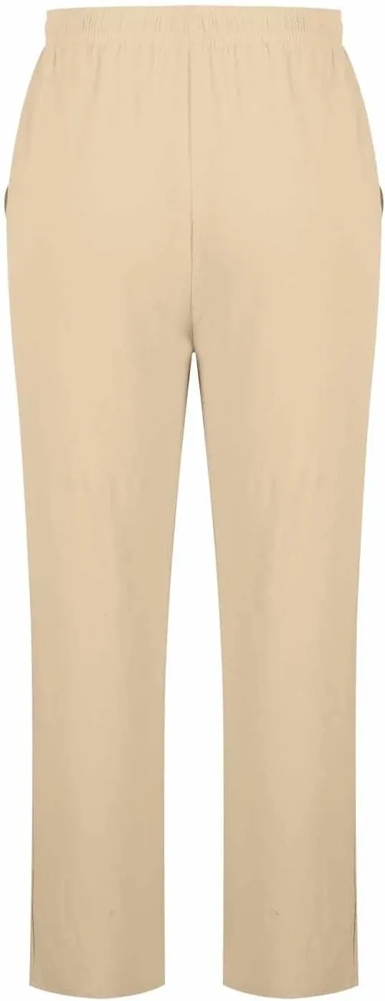 Mens Cotton Linen Pants Drawstring Elastic Waist Casual Yoga Pants Loose Fit Straight-Legs Summer Beach Long Trousers