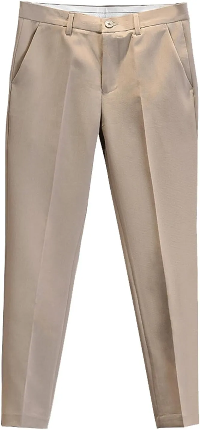 Men's Dress Pants Linen Gym Baggy Joggers Smarty Shorts Elastic Waist Basketball Leather Football Resort Wear