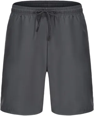 Mens Gym Shorts Quick Dry Breathable Running Workout Jogging Shorts Elastic Waist Drawstring Training Shorts with Zip Pockets