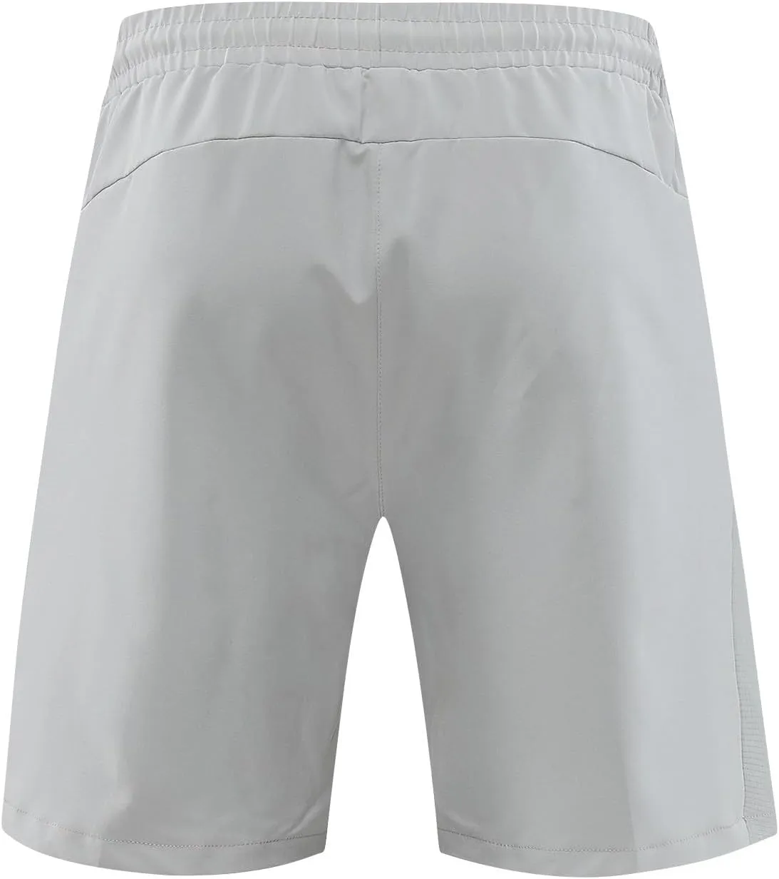 Men's Gym Workout Shorts Athletic Running 7" Quick Dry Shorts Lightweight Sports Bodybuilding Fitness Shorts with Zip Pockets