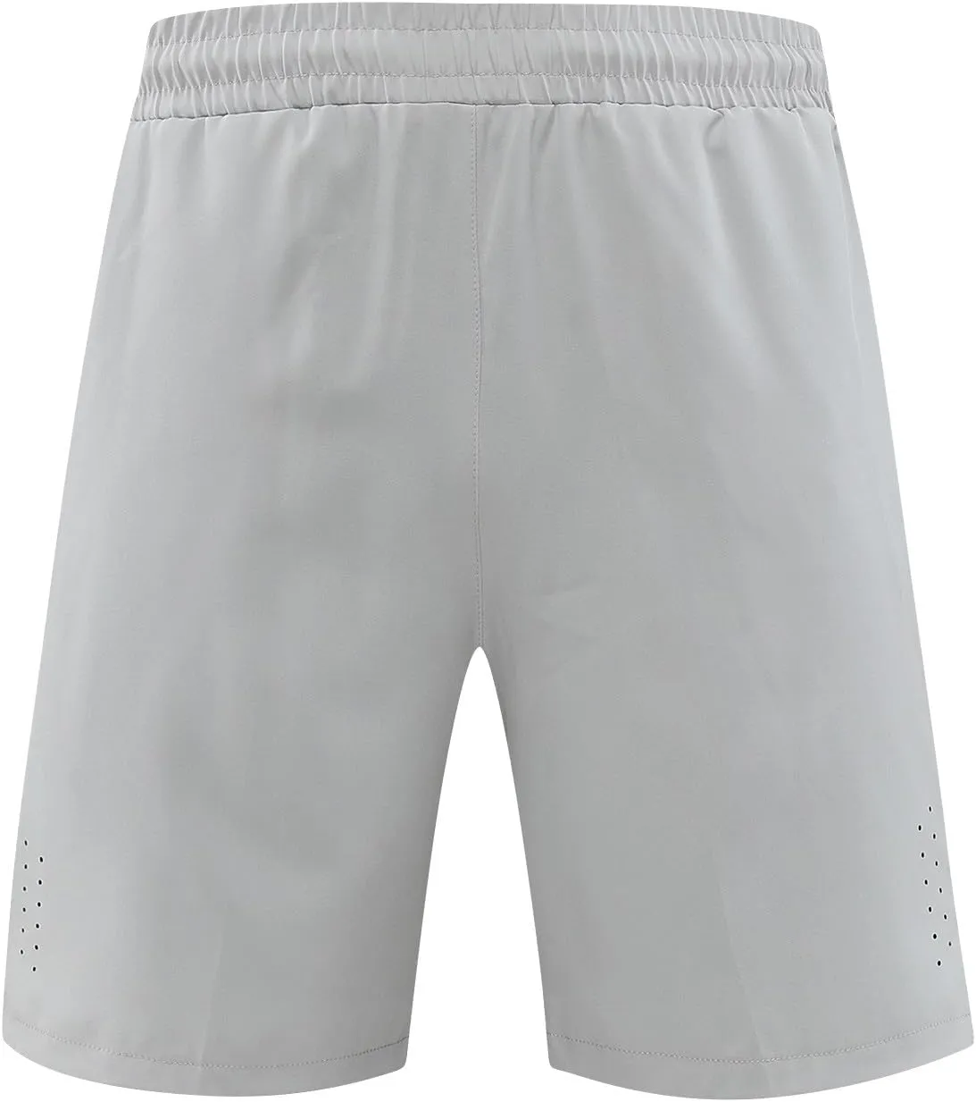 Men's Gym Workout Shorts Athletic Running 7" Quick Dry Shorts Lightweight Sports Bodybuilding Fitness Shorts with Zip Pockets