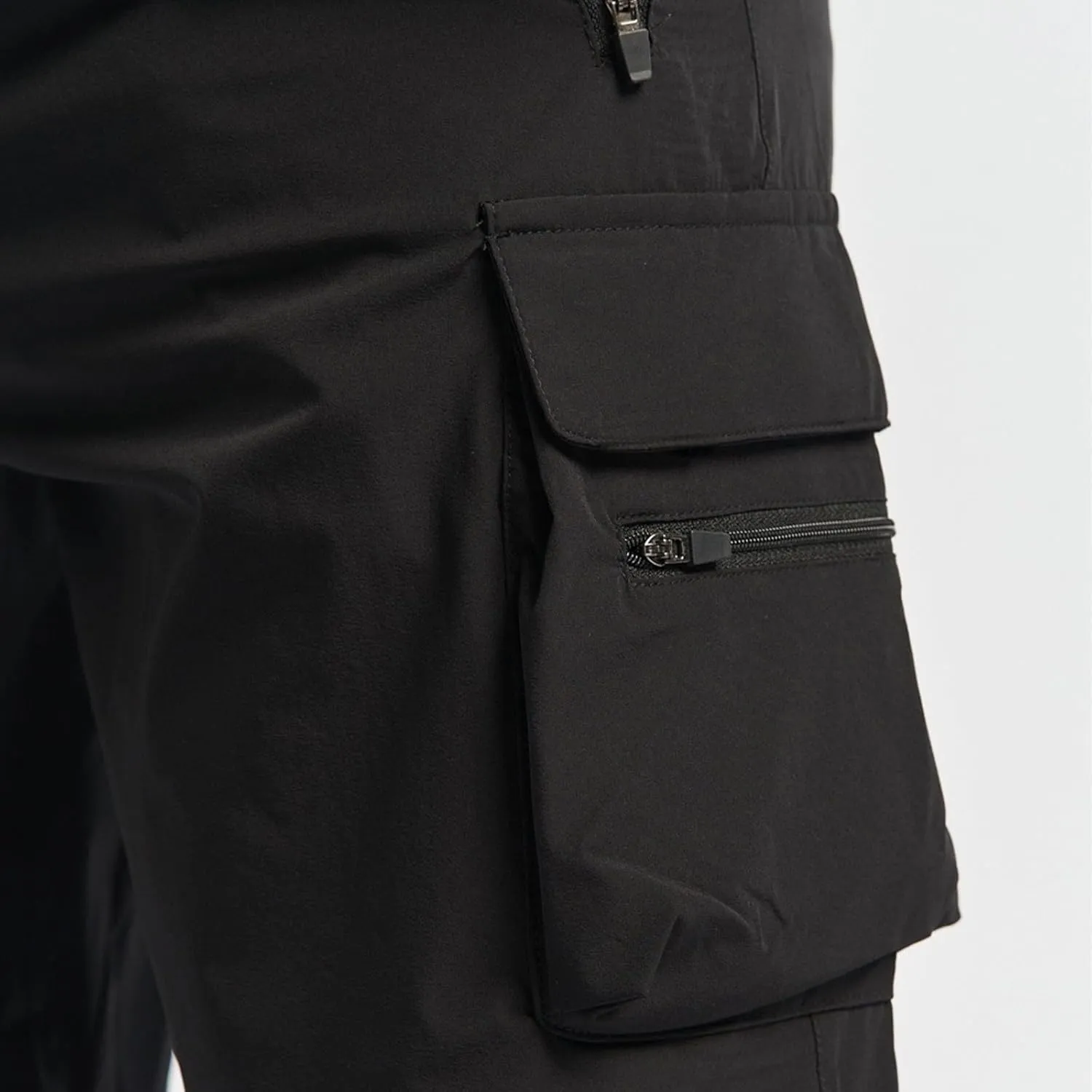 Mens Hiking Shorts Outdoor Cargo Shorts Elastic Waist Workout Shorts Quick Dry Fishing Shorts Travel Tactical Shorts