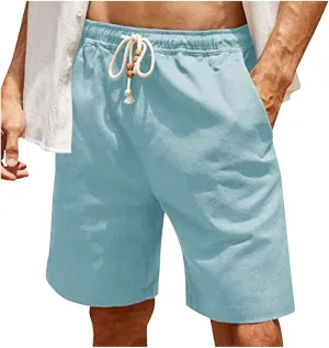 Mens Loose Workout Shorts Stylish Baggy Casual Short Pants Knee Length Bermuda Shorts Sports Joggers Running Shorts