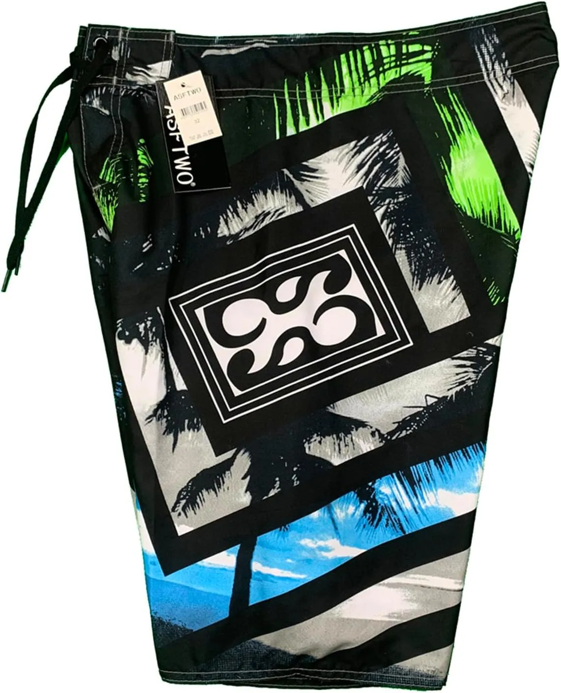 Mens Swimming Trunks and Fitness Sports Plus Size Five Quick Drying Beach Pants Breathable Fit Hawaii Beach Shorts