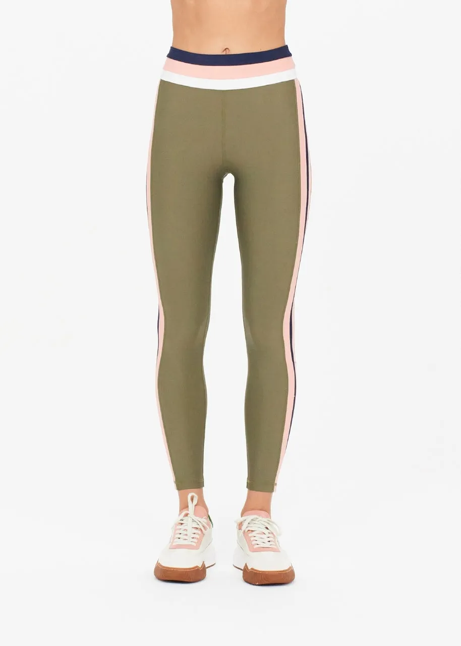 Papillon Midi Pant, Green