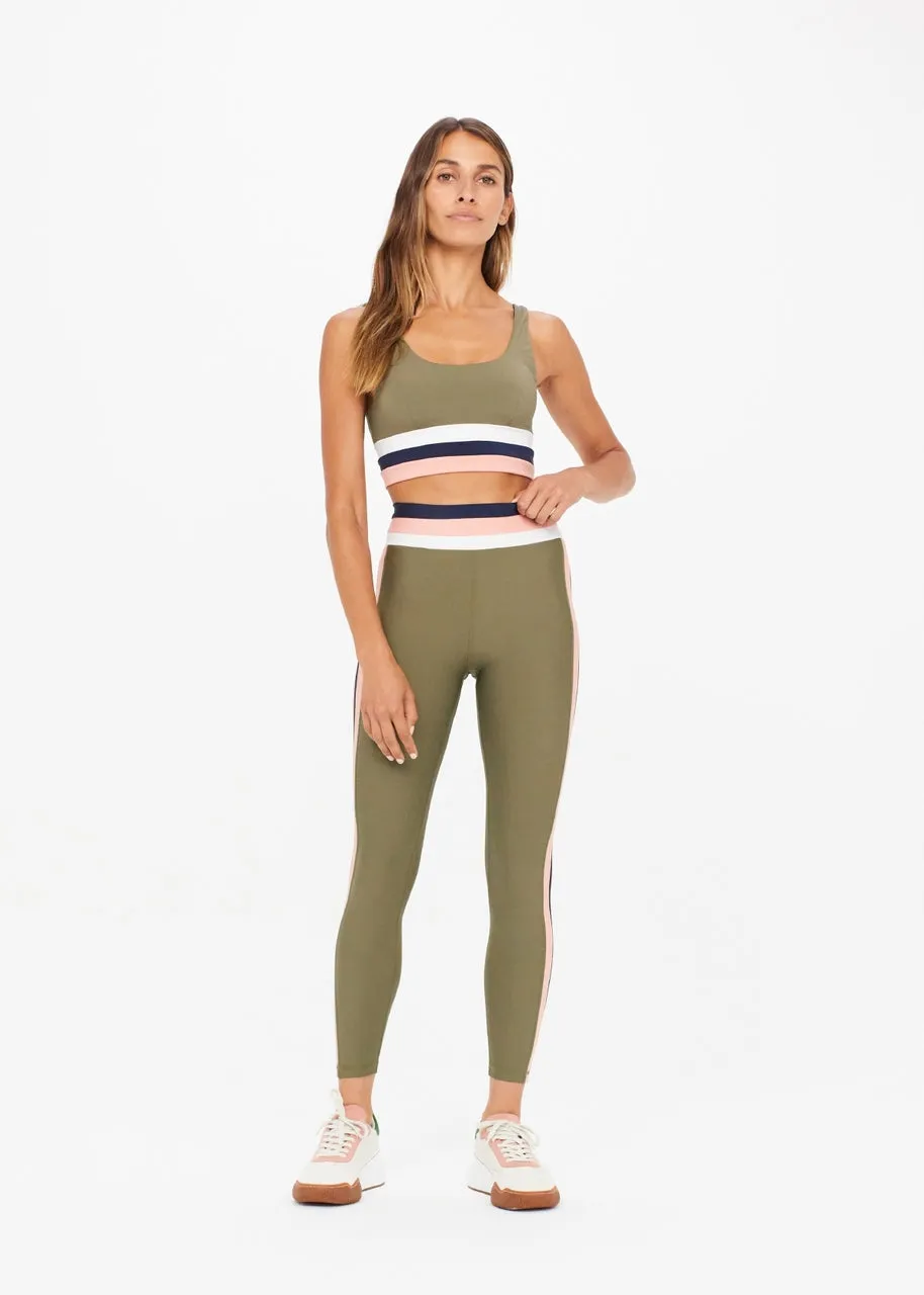 Papillon Midi Pant, Green