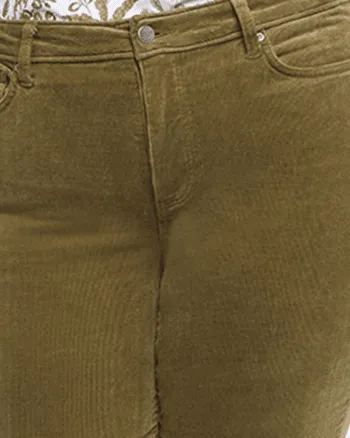 Sheri Slim Pant | Moss