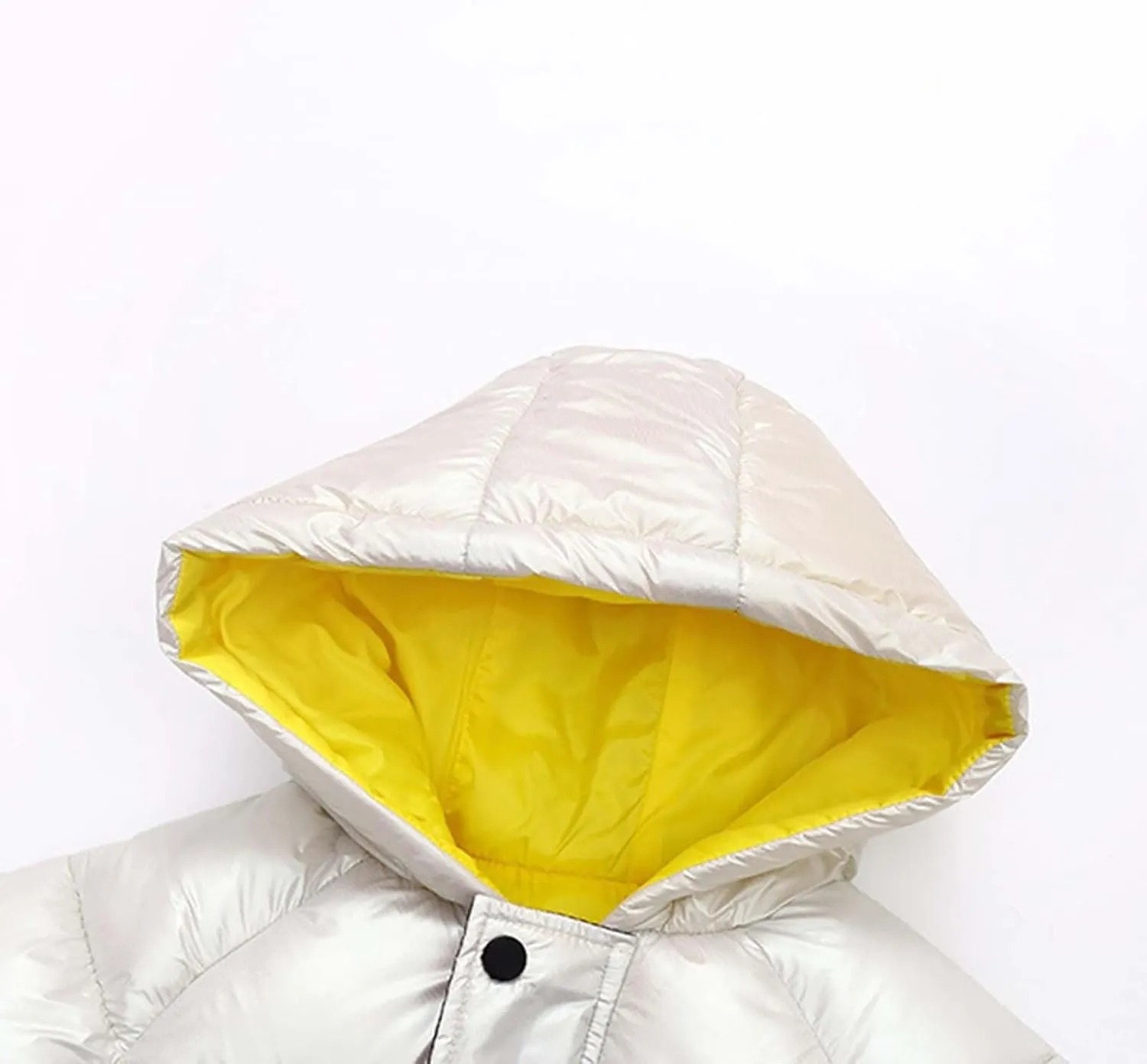 Toddler Boys Girls Insulated Winter Coat Long Puffer Down Jacket Windproof Jacket Hooded Outwear Children's Thick Padded