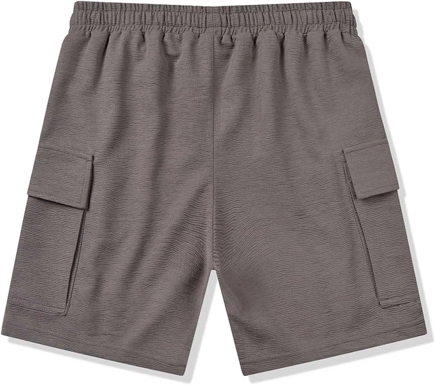 Workout Shorts for Men Casual Plain Shorts Loose Fit Athletic Shorts Stretchy Shorts Cargo Shorts with 4 Pockets