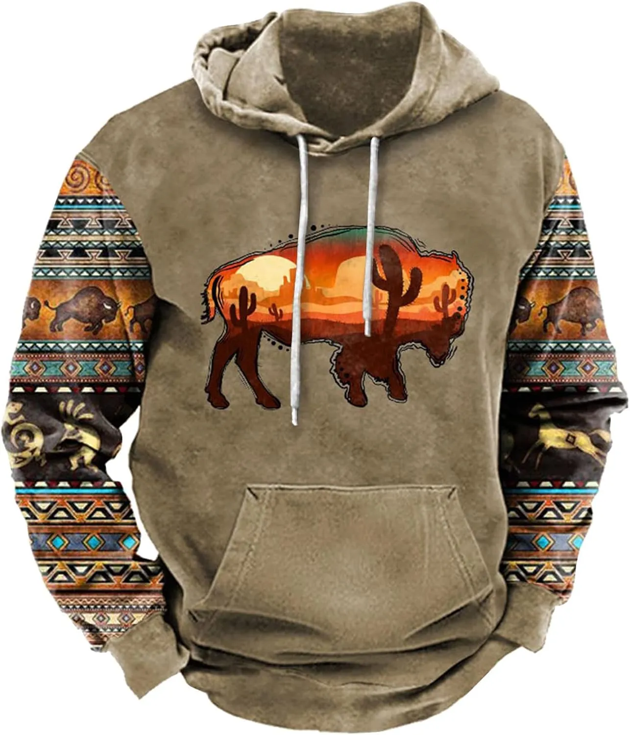 Y2k Hoodie Men ，Funny Graphic Long Sleeve Sleeve Sweatshirt with Pocket Loose Fit Tee Top Athletic Training Shirts Tank